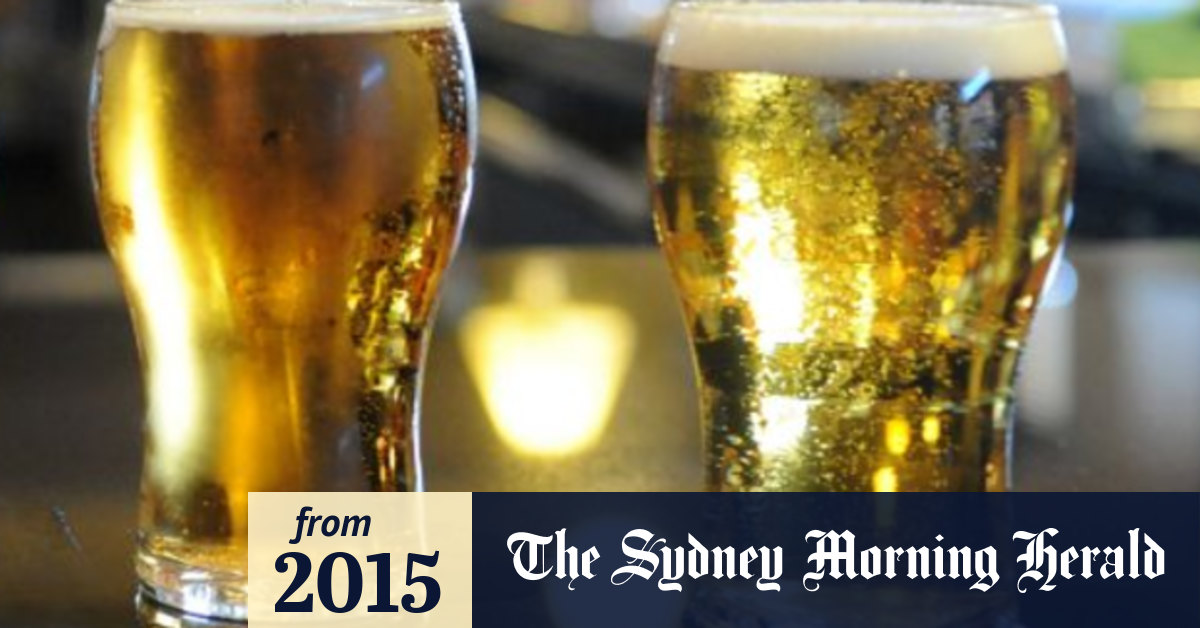 Skull a pony, drink a butcher Australian beer sizes have been upsized